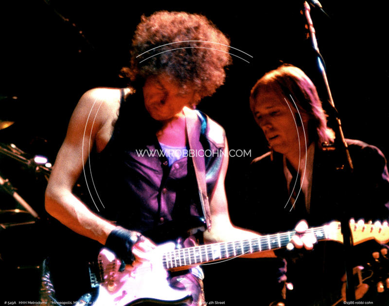 Bob Dylan, Tom Petty - June 26, 1986