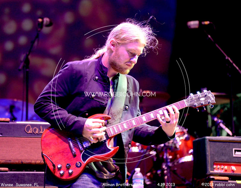 Derek Trucks, Allman Brothers Band - April 19, 2013