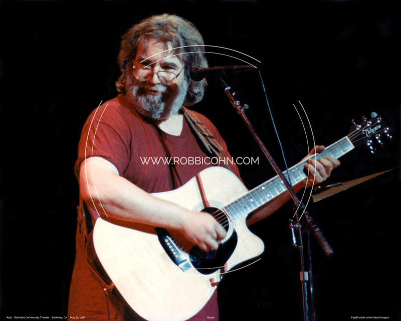 Jerry Garcia, Wavy Gravy Birthday Party - May 15, 1986