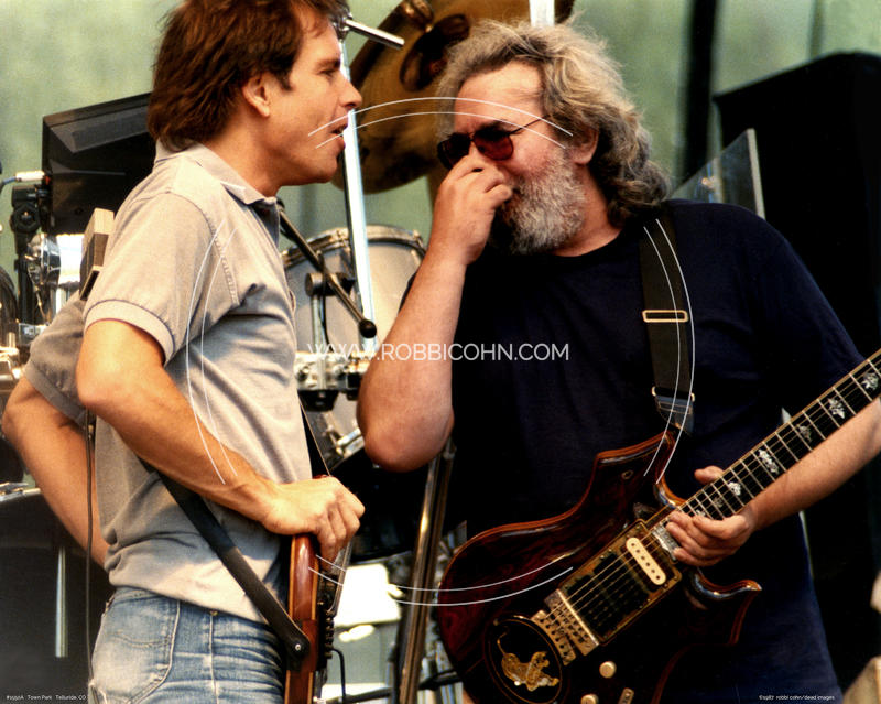 Jerry Garcia, Bob Weir - August 15, 1987