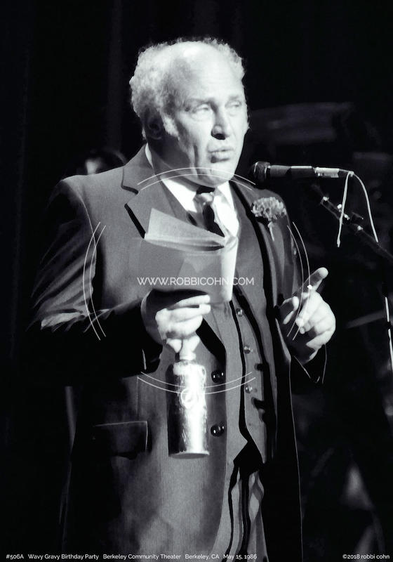 Ken Kesey, Wavy Gravy Birthday Party - May 15, 1986