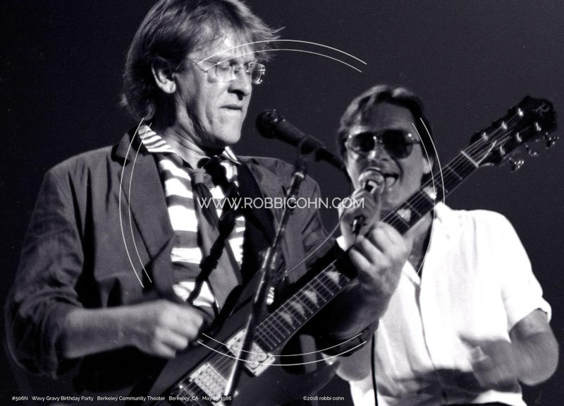 Marty Balin, Paul Kantner, KBC Band, Wavy Gravy Birthday Party - May 15, 1986