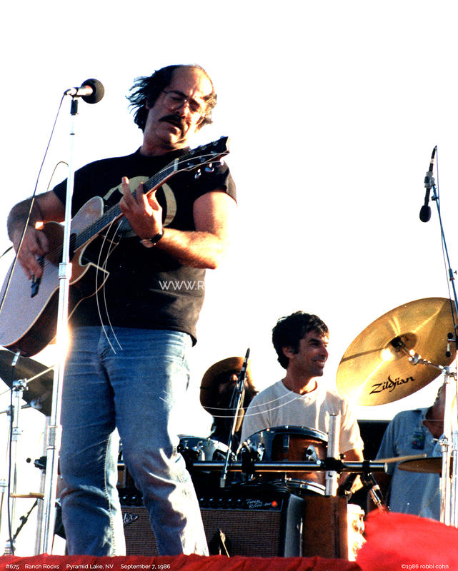 Robert Hunter, Mickey Hart - September 7, 1986