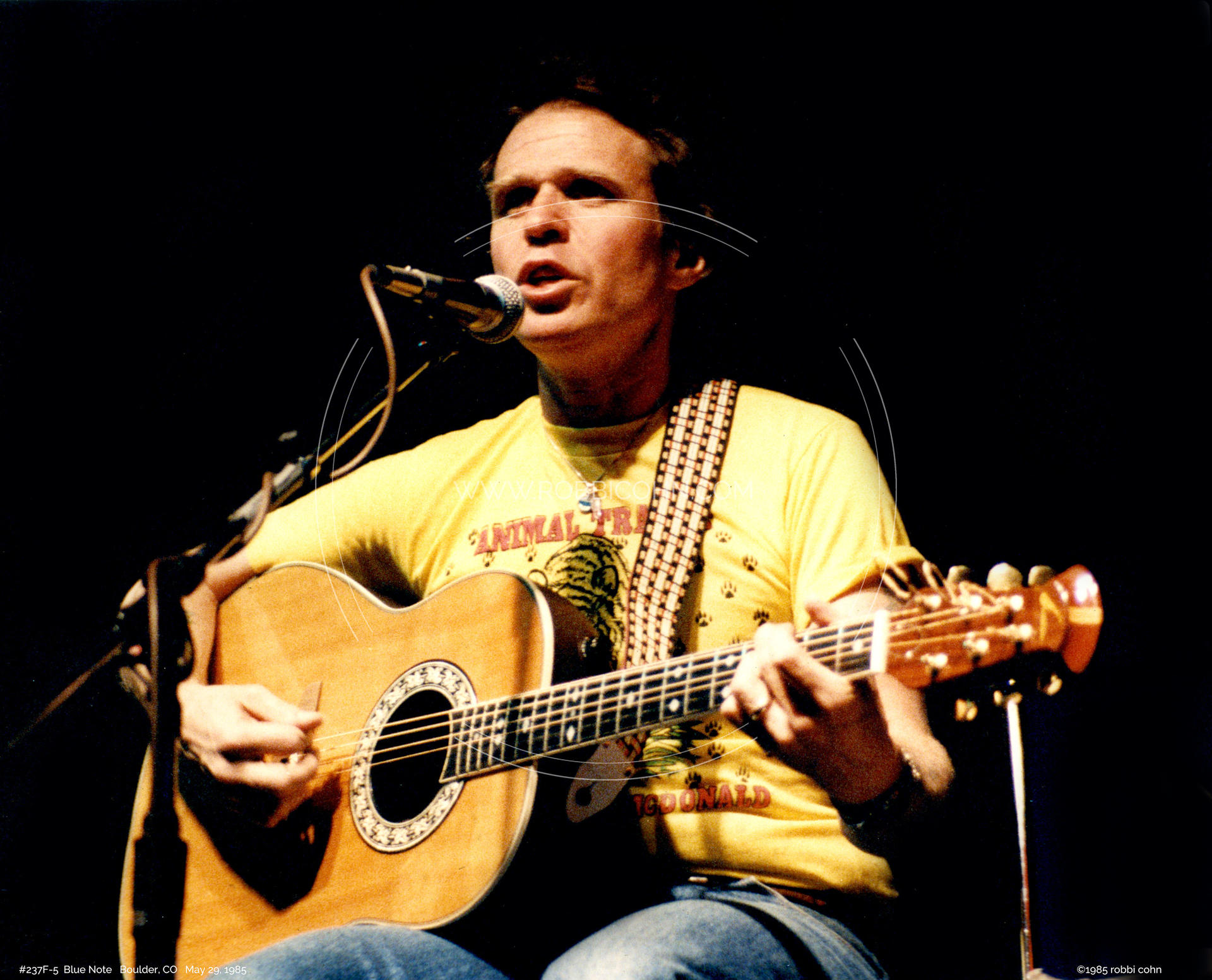 Country Joe Mcdonald - May 29, 1985 - Boulder, CO | Robbi Cohn