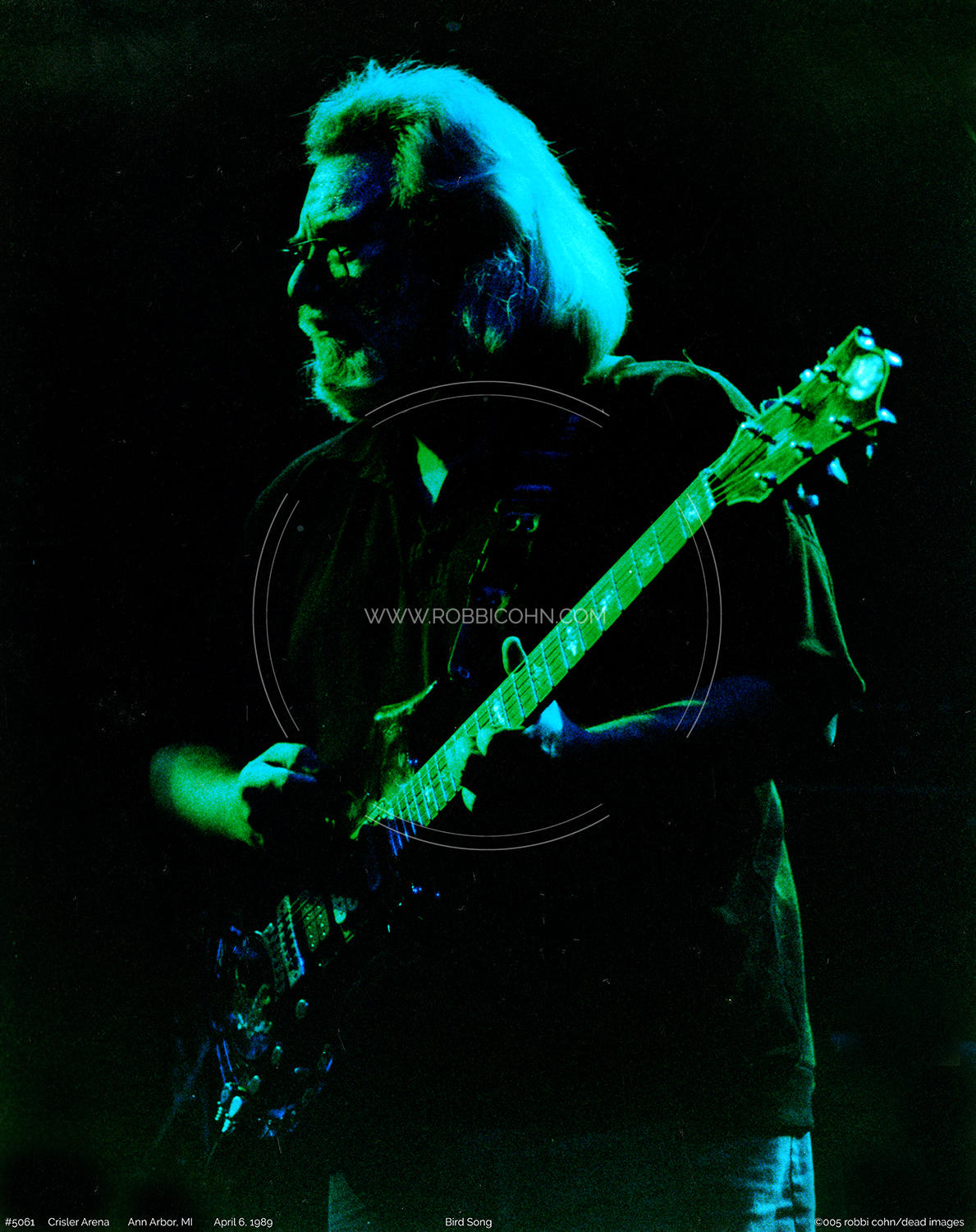 Jerry Garcia - April 6, 1989 - Ann Arbor, MI | Robbi Cohn
